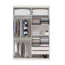Ver imagem 2 de Guarda-Roupa Solteiro 4 Portas 2 Gavetas Monterrey New Thb Móveis