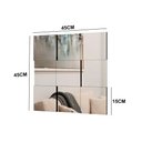 Ver imagem 3 de Espelho Decorativo Lapidado Liverpool Premium 9 Peças