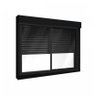 Janela Integrada C/persiana 2 Folhas Preto Giusto - 120x100 - 1