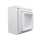 Ver imagem 1 de Nicho Cubo Prateleira em Mdf Branco Kit com 3 - 10cm de Profundidade