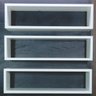 3 Nichos Retangulares 60cm x 15cm x 15cm MDF Branco - 2