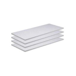 Kit 4 Prateleira em Mdf Branco 65x20cm sem Suporte - 1
