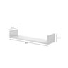 Trio Prateleiras U 60x15 Mdf 15mm Branco Nicho Livros - 3
