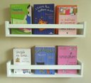 Ver imagem 1 de Prateleira para Livros Infantil - 2 Unidades de 60cm de Comprimento
