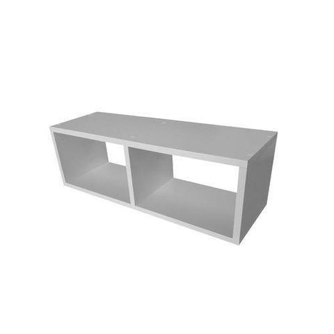 Nicho Retangular Duplo Mdf 20x60x20cm