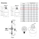 Ver imagem 4 de Filtro para Limpeza de Piscina até 29 Mil Litros F350P - Nautilus