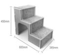 Ver imagem 4 de Escada Mdf para Cachorro e Gatos - Mogno