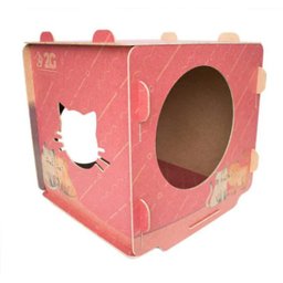 Casinha para Gatos - Cubo Vermelho - 2
