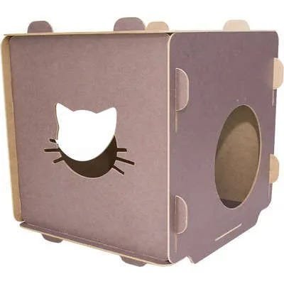 Casinha para Gatos - Cubo Roxo - 3