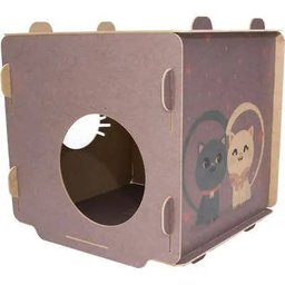 Casinha para Gatos - Cubo Roxo - 2
