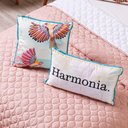 Ver imagem 6 de Kit Cobre Leito Colcha Solteiro Verano com Almofadas Estampadas 05 Peças - Dupla Face Percal 300