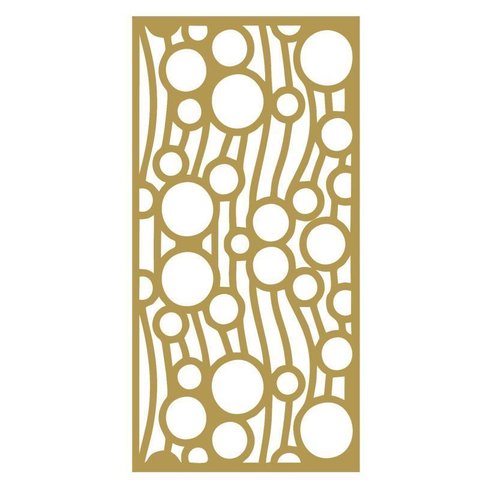 Painel Vazado Divisória Mdf Nairóbi Crú - 0,60x2,40m