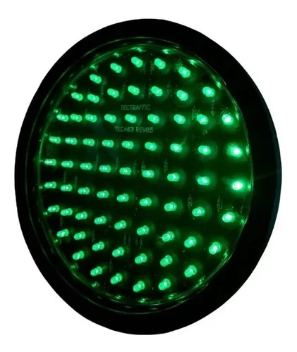 Bolacha Led Verde Para Semáforo Conforme Abnt Nbr:verde - 2