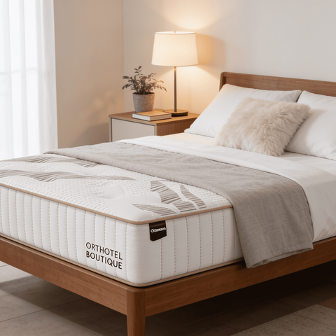Colchão Casal Ortobom Orthotel Boutique Molas Ensacadas Superpocket Viscoelástico Nasa 40cm Altura S