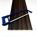 Ver imagem 7 de Painel Ripado Compacto 01: Unid. 274x25cm Larg. Talatto Painéis Imbuia