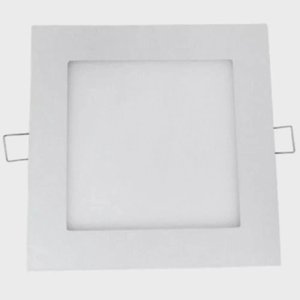 Painel Led 17x17 Quadrado Branco Embutir 12w 6500k Foxlux