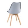 Cadeira Leda - Monty - Cinza Claro - 2
