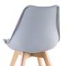Cadeira Leda - Monty - Cinza Claro - 5