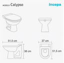 Ver imagem 2 de Assento Mdf para Linha Incepa Calypso Laqueado Shell/pêssego Biguá