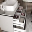 Ver imagem 2 de Conjunto para Banheiro com Espelheira e Gabinete com Cuba Urban Móveis Bosi