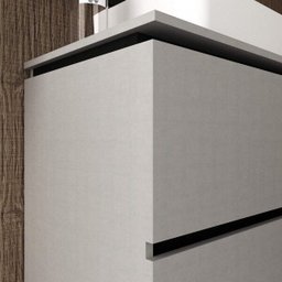 Conjunto para Banheiro com Espelheira e Gabinete com Cuba Urban Móveis Bosi - 4