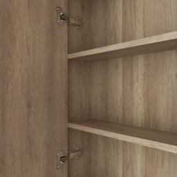 Gabinete para Banheiro com Cuba e Armário com Espelho 100cm Malbec Móveis Bosi - 7