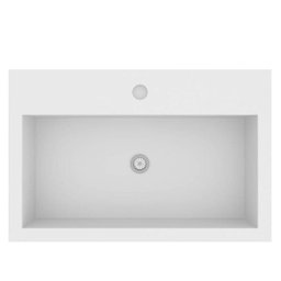 Gabinete para Banheiro com Cuba e Armário com Espelho 100cm Malbec Móveis Bosi - 9