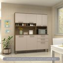 Ver imagem 1 de Cozinha Compacta 165,40cm 7 Portas e 2 Gavetas com Tampo 353 Luciane Móveis