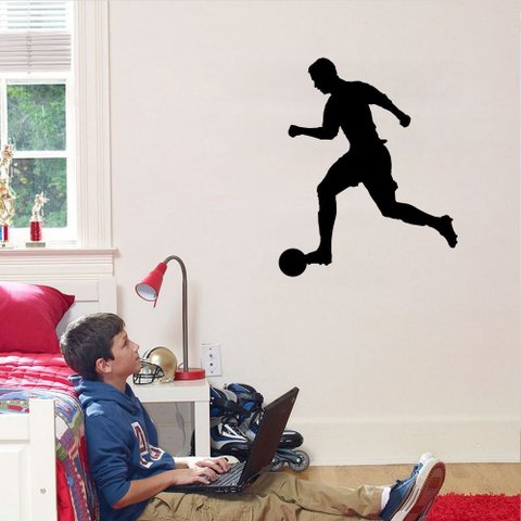 Adesivo de Parede Jogador de Futebol