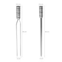 Ver imagem 2 de Kit de 4 Espetos em Aço Inox 1 Duplo + 3 Simples Qualinox