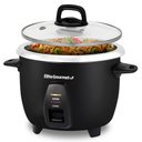 Ver imagem 2 de Elite Gourmet Panela Elétrica de Arroz 10 Xícaras com Panela de Aço Inox (preto)