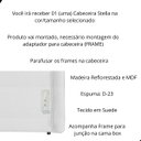 Ver imagem 3 de Cabeceira de Cama Box Estofada 160 Cm Quenn Stela Suede