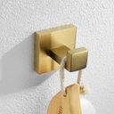 Ver imagem 4 de Kit Acessorios Banheiro Dourado Escovado Elegante Parafuso