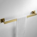 Ver imagem 2 de Kit Acessorios Banheiro Dourado Escovado Elegante Parafuso