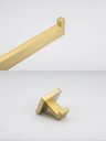 Ver imagem 5 de Kit Acessorios Banheiro Dourado Escovado Elegante Parafuso