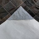 Ver imagem 3 de Tapete de couro marrom café 1,00x1,50 sem borda pç 10x10cm