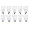 Kit Com 10 Lâmpadas Eletrônicas Luz Branca 20W 127V Lightex - 1