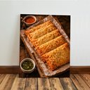Ver imagem 3 de Kit 3 Quadro Decorativo Pastel Lanchonete Pastelaria Est6 28x20cm