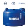 Tanque 10.000 Litros Azul Polietileno Fibromar - 5