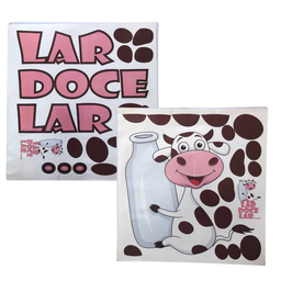 Adesivo de Geladeira Decoração Cozinha Vaquinha Lar Doce Lar - 8