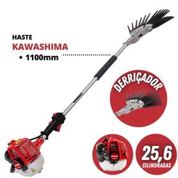 Derriçadeira de Café com Motor Kawashima Plus Gasolina Haste 110cm e Kit Derriçador Nakashi - 3