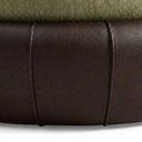 Ver imagem 7 de Poltrona Decorativa Safira Base Giratoria Linho Color Trend e Courino Tca 307 Tcs 721 Moll