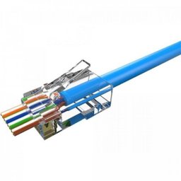 Conector Rj45 Macho Cabo Sólido Cat6 Furukawa Sohoplus - Pct / 10 - 2