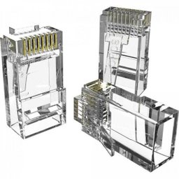 Conector Rj45 Macho Cabo Sólido Cat6 Furukawa Sohoplus - Pct / 10 - 1