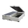 Cama Box King Size com Baú Pistão a Gás Bipartido - 193x203 - 2