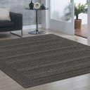 Ver imagem 2 de Tapete Retangular Sisal Aracaju Abstrato Niazitex 1,60Mx2,30M