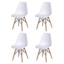 Ver imagem 1 de 4 Cadeiras Charles Eames - Branca