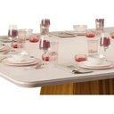Ver imagem 6 de Mesa Cozinha Italia 136 + 8 Cad Ondina Cedro DJ Móveis