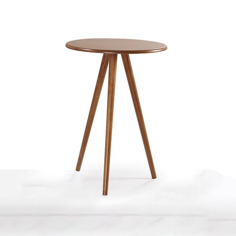 Mesa de Apoio Grande Tripé Pé Palito Hannover - Imbuia Glazer