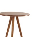 Ver imagem 2 de Mesa de Apoio Grande Tripé Pé Palito Hannover - Imbuia Glazer